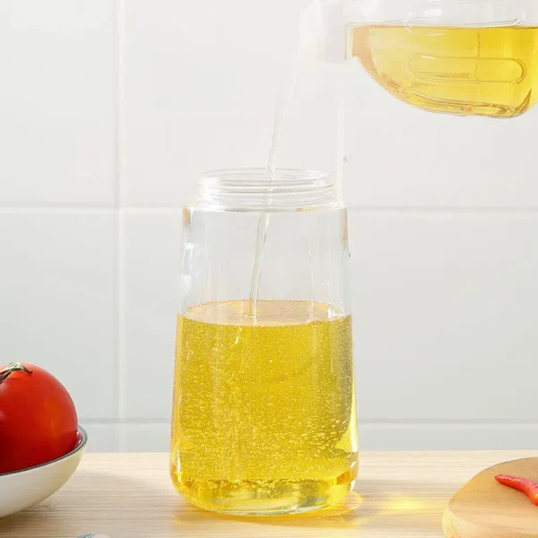 Glass Oil Pot, view 5